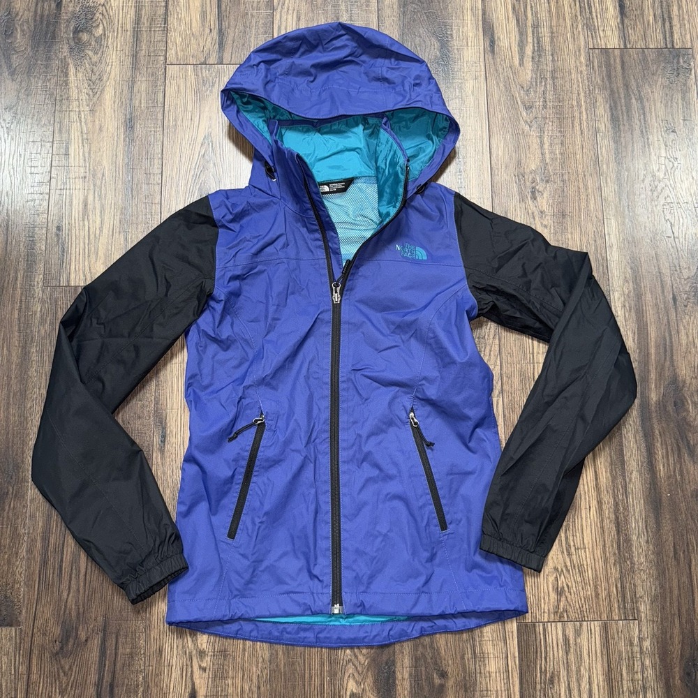 The North Face Women's Multi Sport Rain Jackets Size XS Purple Black Dry Vent